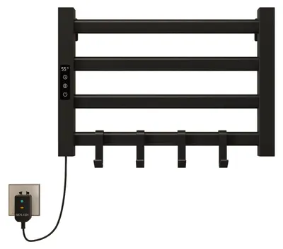 Productafbeelding van Elektrische handdoekradiator 550x350mm met constante temperatuur
