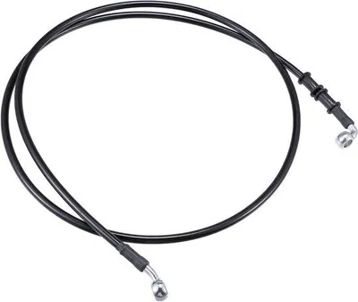 Immagine prodotto di Kit di tubi flessibili per l'impianto frenante idraulico dell'auto - 160 cm - nero
