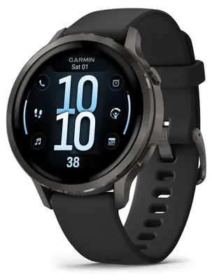 Produktbild von Garmin Venu 4 Smartwatch 41mm schwarz/schiefergrau