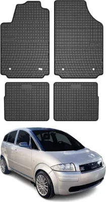Produktbild von 2000-2005 Audi A2 8Z0 Fußmatten Gummi Schwarz 4 tlg