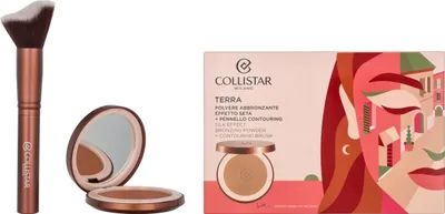 Productafbeelding van Collistar Terra Abbronzante Effetto Seta, 10 g, Bronzerende poeder, Geschikt voor het gezicht, Compacte verpakking, Geschikt voor de gevoelige huid