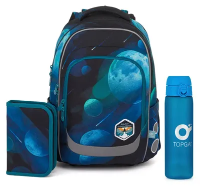 Produktbild von Schulrucksack-Set, LORI 25076 SET 3-IN-1