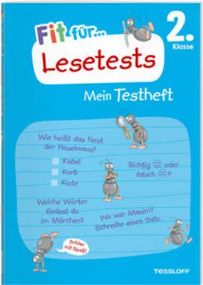 Obrázok produktu pre Fit für Lesetests 2. Klasse. Mein Testheft