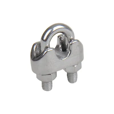 Produktbild von Seilklemmen AISI316 aus Edelstahl 6mm Drahtseilklemmen für Meerwasser geeignet