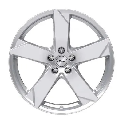 Produktbild von RIAL Kodiak Alufelge 5.5x15 Zoll Einpresstiefe 40 Lochkreis 5x100 Polarsilber
