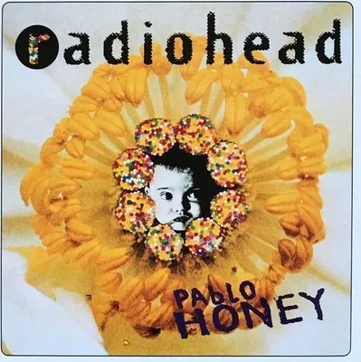 Album cover art for Radiohead's debut album, Pablo Honey.