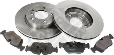 Produktbild von MAPCO Bremsenset Vorne Bremsscheiben Beläge Satz für BMW 3 Limousine (E46) 300mm