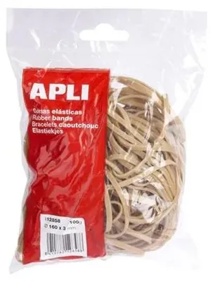 Obrázok produktu pre Gumičky, 160x3mm, APLI, 100 g