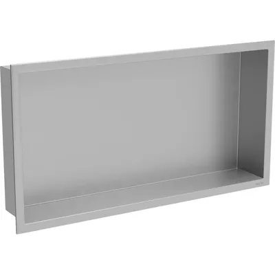 Obrázok produktu pre Mexen X-Wall-R zapustená polička s okrajom 60 x 30 cm, inox - 1910603010
