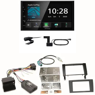 Produktbild von Kenwood DMX5020DABS Android Auto CarPlay Einbauset für Mercedes SLK R171