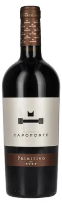 Produktbild von Masseria Capoforte Primitivo Salento Red IGT 2023 15% Vol. 0,75l