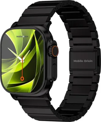 Zdjęcie produktu dla Mobile Origin MO-TBM-BLK, Pasek, Smartwatch, Czarny, Apple, Apple Watch Ultra 3/2/1 49mm Apple Watch 11/10 46mm Apple Watch 9/8/7 45mm Apple Watch 6/SE/5/4..., Tytan, Carbon