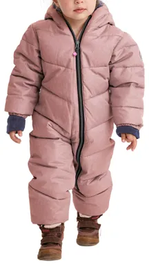 Immagine prodotto di Tuta da karting per bambini unisex, marca Killtec, modello mini, effetto piumino, con cappuccio, colore rosa, taglia 86-92