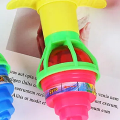 Immagine prodotto di 24 trottole luminose con giroscopio, fantastici giocattoli colorati e lampeggianti per bambini e bambine