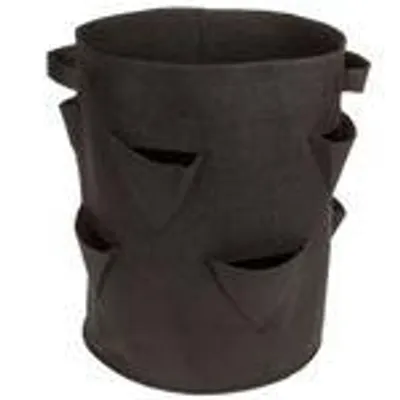 Produktbild von Erdbeer-Pflanzsack Filz 8 Pflanztaschen ca. 35 x 42 cm