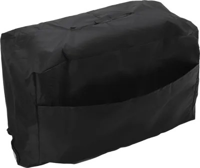 Image de Auvent pour machine à souder imperméable à l'eau 190T polyester plaqué argent Taffetas anti-UV Housse de soudure pour balcon 50x25x31cm/19.7x9.8x12.2in Noir