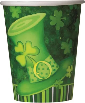 Produktbild von 8 Becher St. Patricks Day grüner Hut