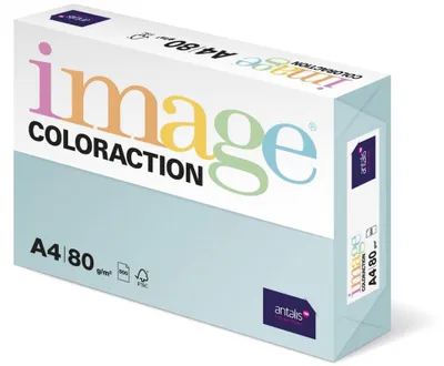 Obrázek produktu pro Antalis Lagoon - barevný kancelářský papír, pastelově světle modrý, A4, 80 g/m2, 500 listů
