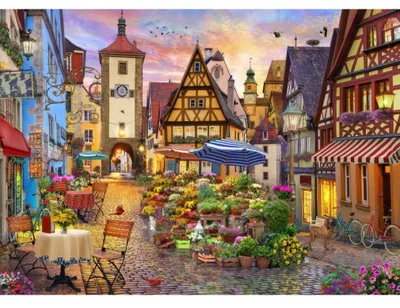 Obrázek produktu pro Bluebird Puzzle Bavorské město - 500 dílků puzzle