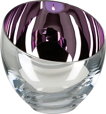 Produktbild von FINK Teelichthalter Candy - berry - H. 11cm x B. 11cm x D. 11cm
