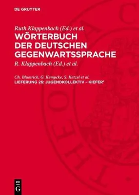 Produktbild von Wörterbuch der deutschen Gegenwartssprache, Lieferung 26, Jugendkollektiv - Kiefer2