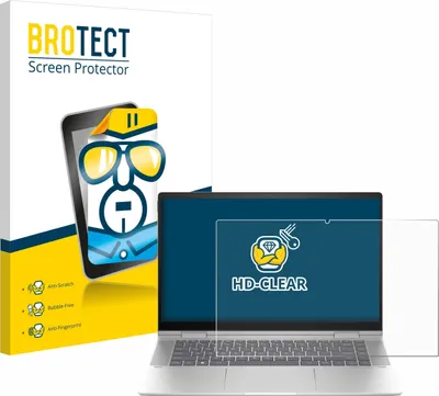 Produktbild von Für HP Envy x360 2-in-1 15-fx Schutzfolie BROTECT Displayschutz Display Schutz Folie Klar Transparent