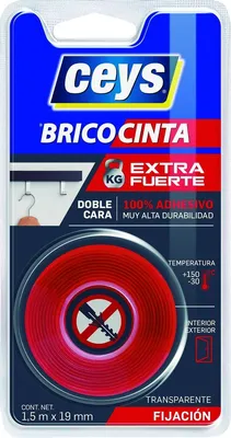 Immagine prodotto di Nastro biadesivo Ceys 1,5 m trasparente