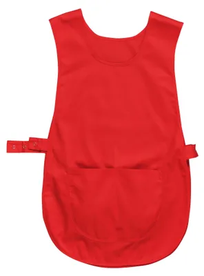 Obrázok produktu pre Portwest S843 Krycia zástera s vreckom Červená Veľkosť S/M