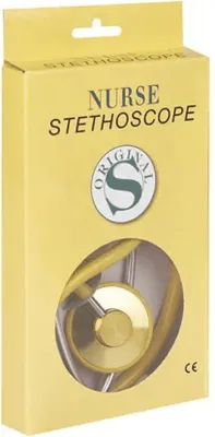 Obrázek produktu pro Stetoskop jednoduchý červený