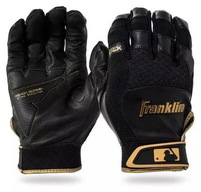 Image de Gants de Batting Franklin Shok Sorb X Noir