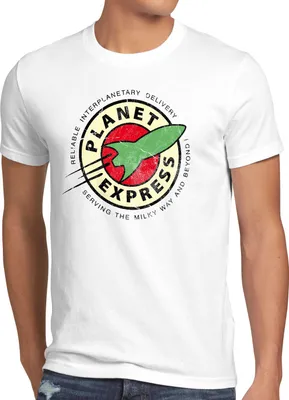 Produktbild von style3 Planet Express Herren T-Shirt Prof. Farnsworth intergalactic delivery