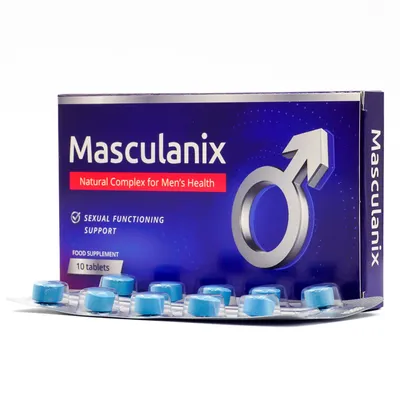 Immagine prodotto di Masculanix | 10 compresse | Integratore alimentare per uomini