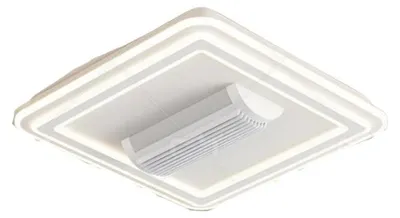Image de Ventilateur de plafond avec éclairage, 6 vitesses, température de couleur réglable, BLANC
