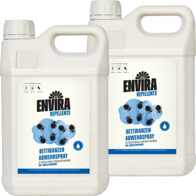 Produktbild von Envira Bettwanzen Abwehrspray 2x5L