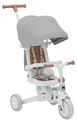 Produktbild von TULANO Kinder-Dreirad 4in1 Noah 35 Grau