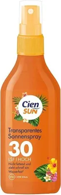 Produktbild von Cien Sun Transparentes Sonnenspray LSF 30 250ml Sonnenschutz  Germany