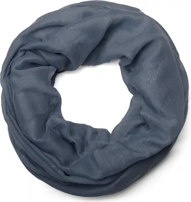 Produktbild von styleBREAKER Damen Loop Schal mit Glitzer-Effekt | Einfarbiger Schlauchschal aus weicher Viskose | Leicht & Elegant | 87 x 93 cm