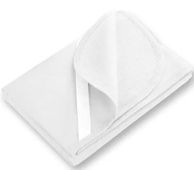 Productafbeelding van Famanu matrasbeschermer, 200x220 cm, waterdicht, katoen, wasbaar en ademend – Wit