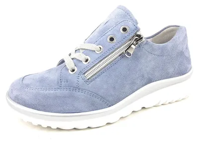 Image de Semler Lena : Chaussures plates à lacets, style sneaker, couleur bleu, pour le quotidien