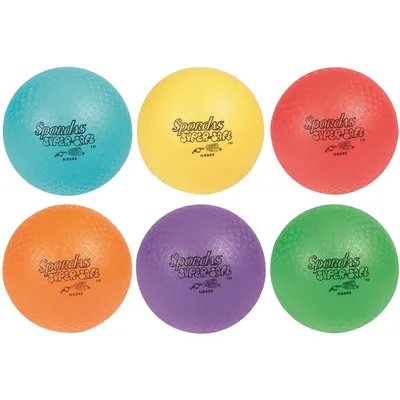 Image de Set de balles de jeu Spordas SuperSafe PG - 6 balles colorées pour enfants
