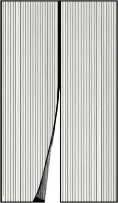 Imagen del producto de Puerta automática corredera con 32 imanes potentes, de 140x240 cm, color