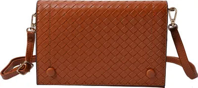 Obrázek produktu pro Taška přes rameno Juleeze 20x14 cm hnědá z polyuretanu