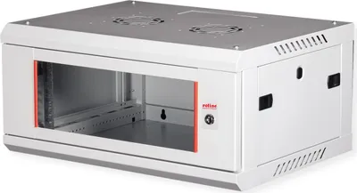 Produktbild von ROLINE 19-Zoll Wandgehäuse Basic Plus 4HE, 600x450 BxT grau