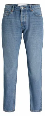 Productafbeelding van Jack & Jones dames jeans JJXX JXSEOUL STRAIGHT MW, modelnummer 3005, in blauw denim, maat 30/34
