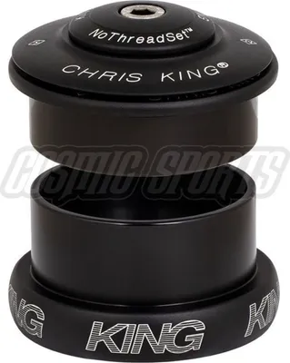 Produktbild von Chris King Inset I5 Tapered Steuersatz, Edelstahl-Lager, 1 1/8"-1.5", GripLock, ZS49/28.6