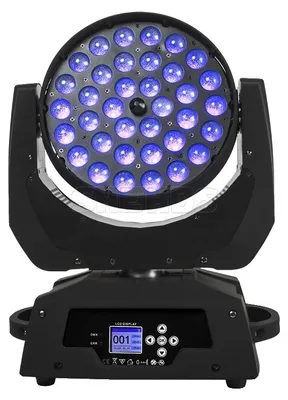 Produktbild von Beweglicher Kopflicht, einstellbarer Zoom, langlebige LEDs, 1Stück