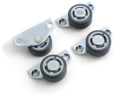 Obrázok produktu pre Mäkké kolieska 30 x 14 mm na nábytok