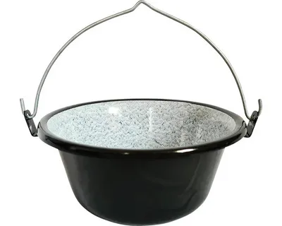 Obrázek produktu pro Kotlík servírovací 0,8 l smalt černý