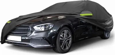 Produktbild von Autoabdeckung fš¹r Mercedes-Benz E-Klasse W213 Kombi 2016-2023 210D-PU Outdoor Vollabdeckung Ganzjahresschutz vor Sonne und Schnee mit Fahrertš¹r-Rei?verschluss