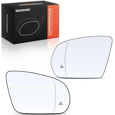 Zdjęcie produktu dla Lusterka boczne do samochodu - zestaw 2 sztuk - pasujące do modeli V222, W222, X222, C253, X253, S205